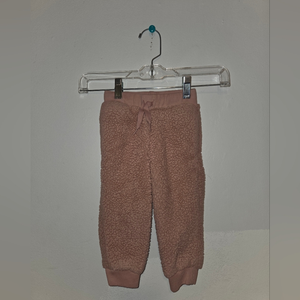 Hanna Andersson Pink Fleece Joggers